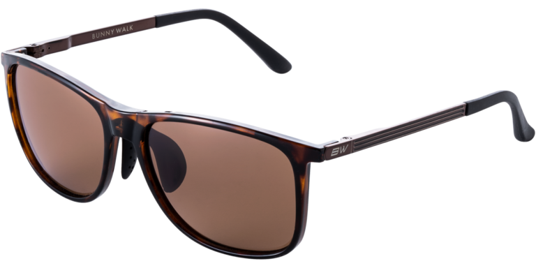 BW-0212C｜フレーム BROWN DEMI / レンズ HC-BROWN｜BUNNY WALK 偏光サングラス