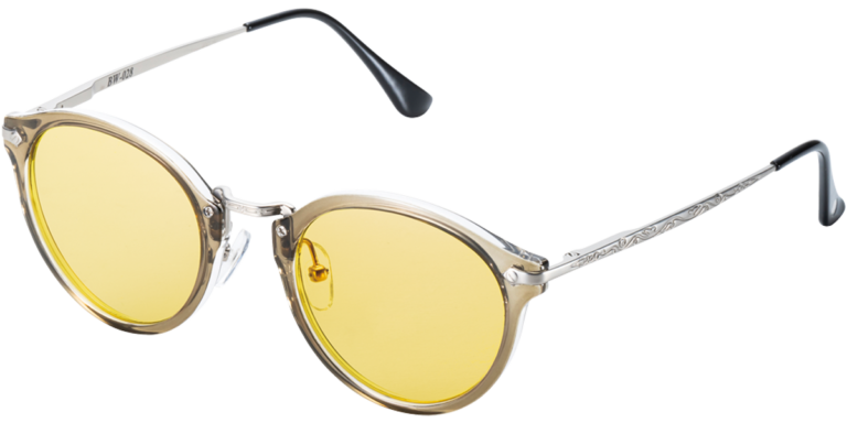 BW-0280Y｜フレーム CLEAR OLIVE / レンズ YELLOW｜BUNNY WALK 夜間用ナイトグラス