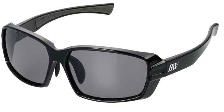 BW-0321F｜フレーム GLOSS BLACK / レンズ SMOKE｜BUNNY WALK 偏光サングラス