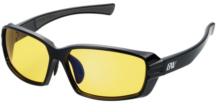 BW-0321Y｜フレーム GLOSS BLACK / レンズ YELLOW｜BUNNY WALK 夜間用ナイトグラス